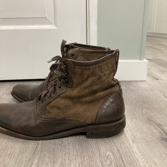 John Varvatos Limited Edition Lace-Up Bowery Boot. Size 10 EU 43 main image 6